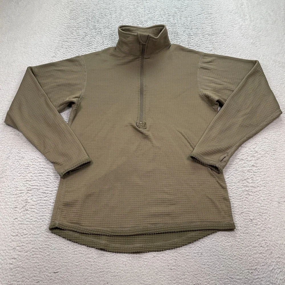 Cold‎ Weather Mid Weight Shirt Gen III Small Reg Thermal Waffle thumbholes